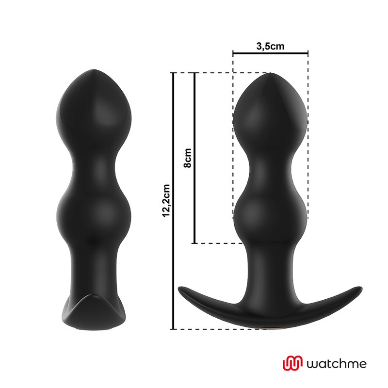 ANBIGUO - PLUGUE DE CONTROLE REMOTO WATCHME VIBRADOR ANAL TIBÉRIO - Image 4