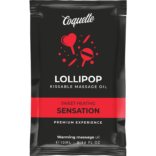 COQUETTE CHIC DESIRE - ÓLEO DE MASSAGEM BEIJVEL DE BOLSO COM EFEITO DE CALOR PIRULITO 10 ML