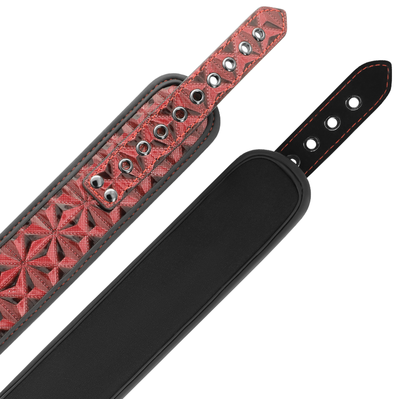 BEGME - COLAR EDIO VERMELHA COM BRAADEIRAS COM FORRO DE NEOPRENE - Image 3