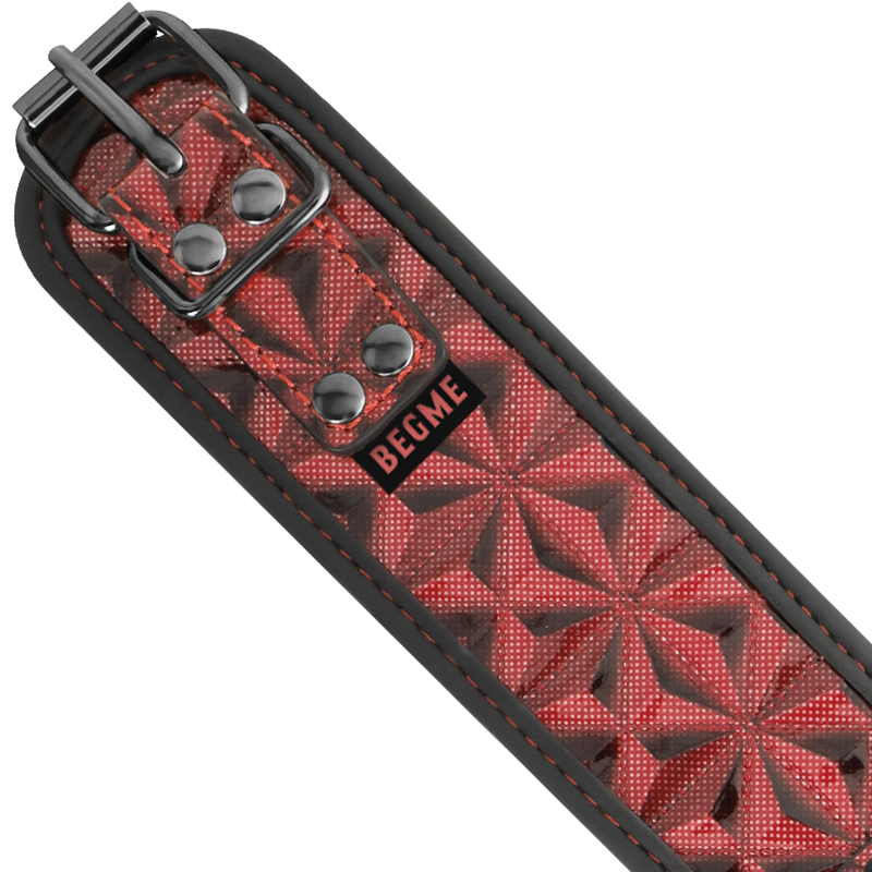 BEGME - COLAR EDIO VERMELHA COM BRAADEIRAS COM FORRO DE NEOPRENE - Image 5
