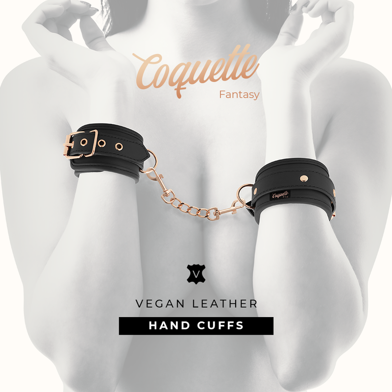 COQUETTE CHIC DESIRE - ALGEMAS DE COURO FANTASY VEGAN COM FORRO DE NOPRENE - Image 2