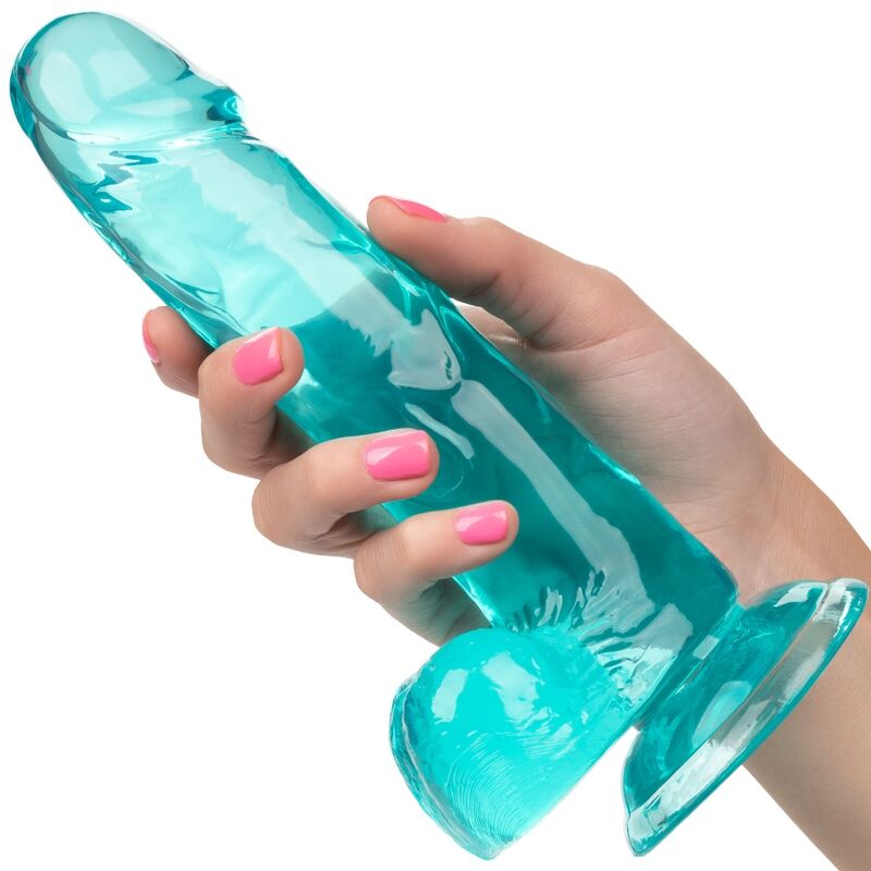CALEXOTICS - DILDO QUEEN TAMANHO AZUL 15.3 CM - Image 4