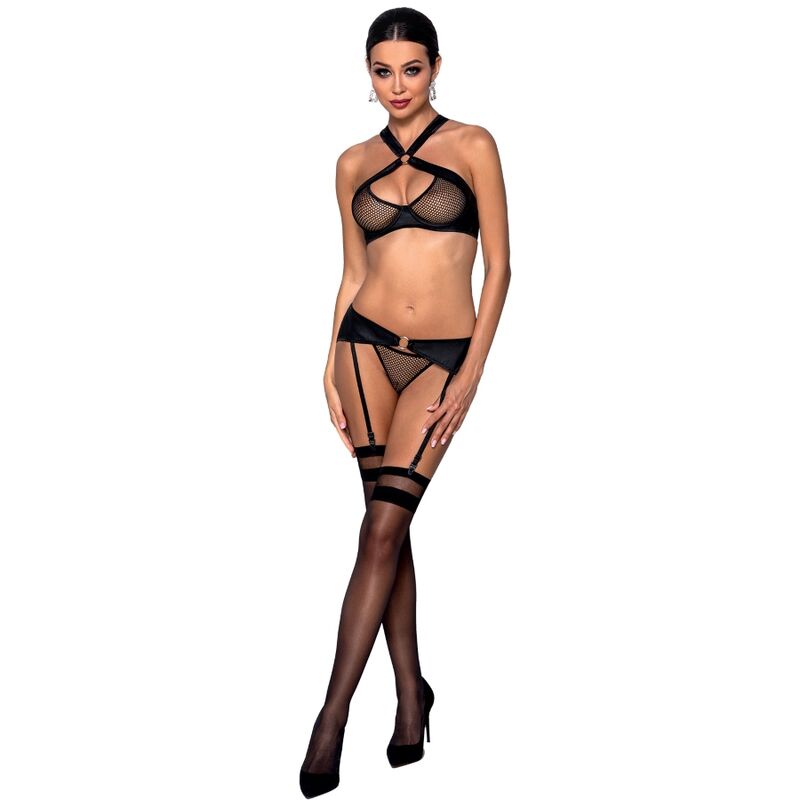 PASSION - AMANDA SET CUERO ECOLOGICO S/M - Image 3