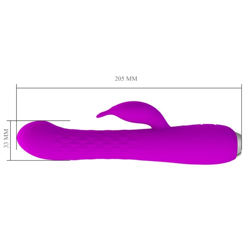 PRETTY LOVE - VIBRADOR OVE MOLLY COM ROTAO RECARREGVEL - Image 3