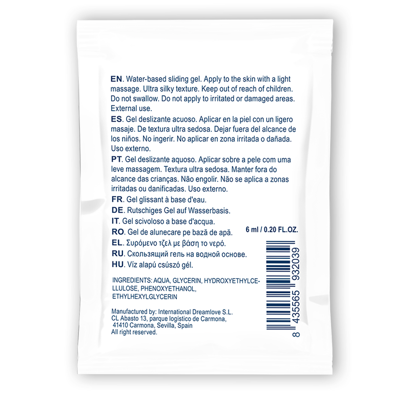 WATERFEEL - GEL DESLIZANTE NEUTRO BASE DE GUA 6 ML - Image 3