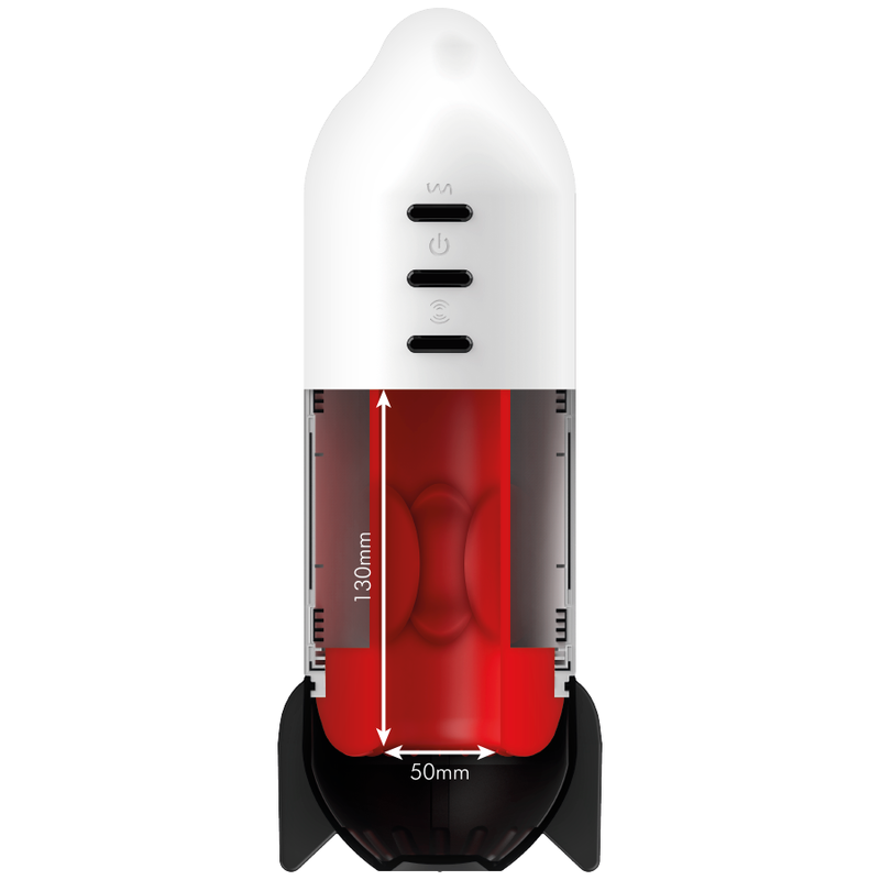 JAMYJOB - ROCKET MASTURBATOR TECNOLOGIA DE COMPRESSO SUAVE E VIBRAO - Image 2