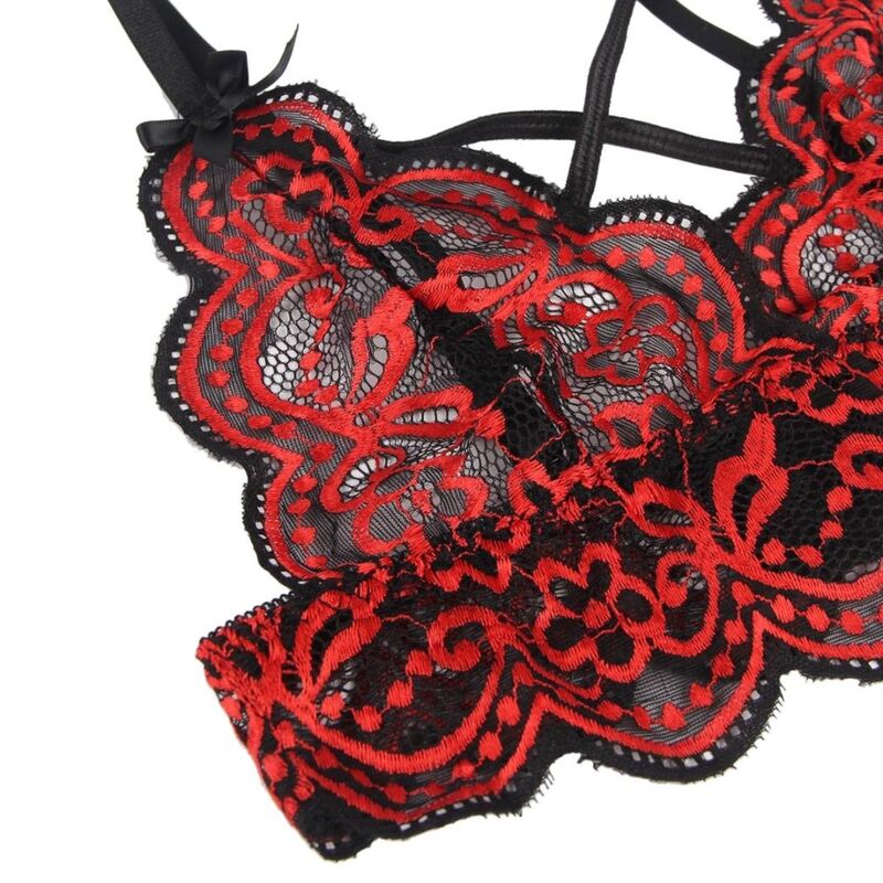 SUBBLIME - SET DOS PIEZAS TOP Y PANTIES ENCAJE S/M - Image 4