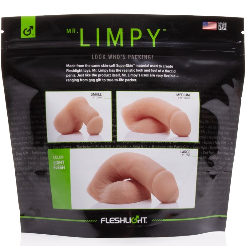 MR. LIMPY FLESHLIGHT - PEQUENO FLESHTONE - Image 2