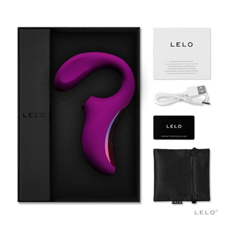 LELO - ENIGMA CRUISE ESTIMULAO DUPLA SONIC MASSAGER DEEP ROSE - Image 4