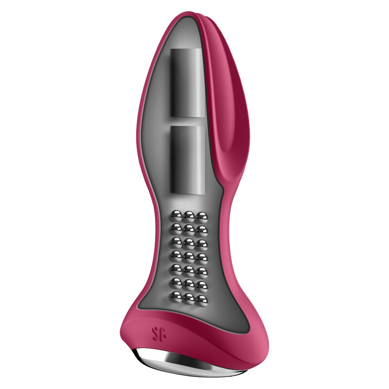 SATISFYER - ROTATOR PLUG 2+ PLUG VIBRADOR APP NEGRO - Image 2