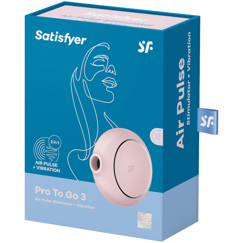 SATISFYER - PRO TO GO 3 ESTIMULADOR Y VIBRADOR DOBLE NEGRO - Image 5