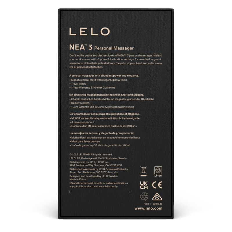LELO - NEA 3 MASAJEADOR PERSONAL - AZUL - Image 5