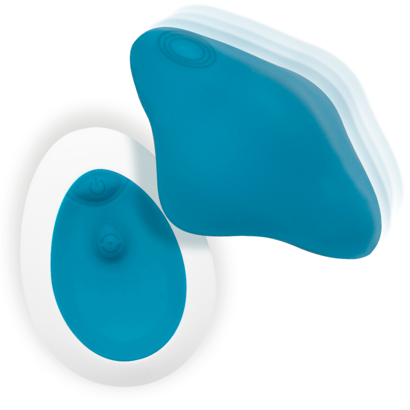 INTENSE - SAMANTHA PANTIE CONTROLE REMOTO AZUL - Image 3
