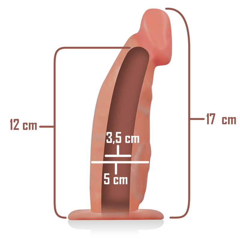 INTENSE - ARNÊS OCO COM DILDO 18 X 3,5 CM - Image 5