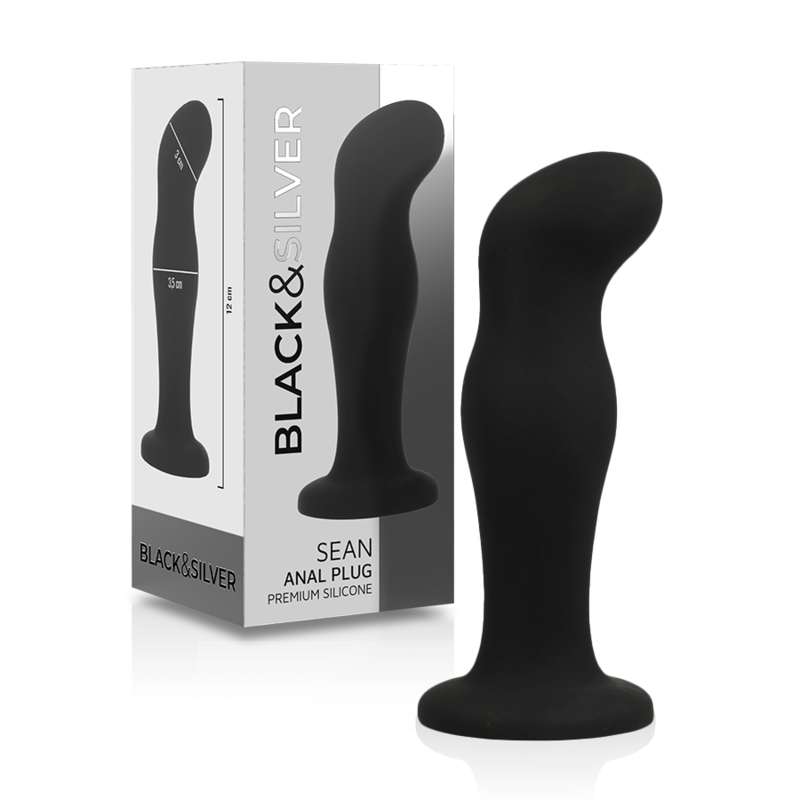 BLACKSILVER - SEAN PLUG ANAL PREMIUM SILICONE PRETO