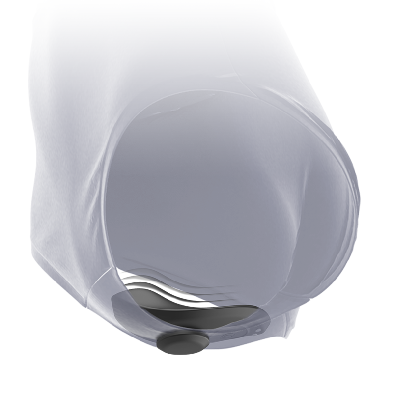 BLACKSILVER - CALA VIBRADORA DE SILICONE RECARREGVEL PRESTON PRETA - Image 5