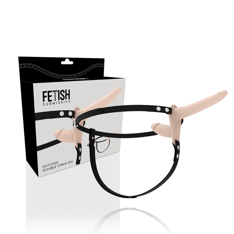 FETISH SUBMISSIVE HARNESS - DUPLA PENETRAO CARNE - Image 2