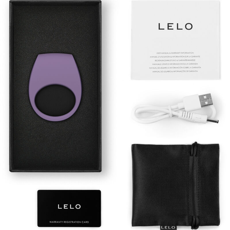 LELO - TOR 3 ANILLO VIBRADOR NEGRO - Image 3