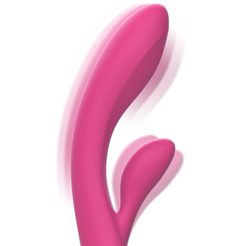 INTENSE - VIBRADOR LUIGI COELHO ROSA SILICONE LÍQUIDO - Image 3