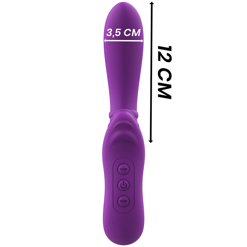 INTENSE - VIBRADOR FLEXÍVEL HARRY COM LÍNGUA ROXA - Image 3