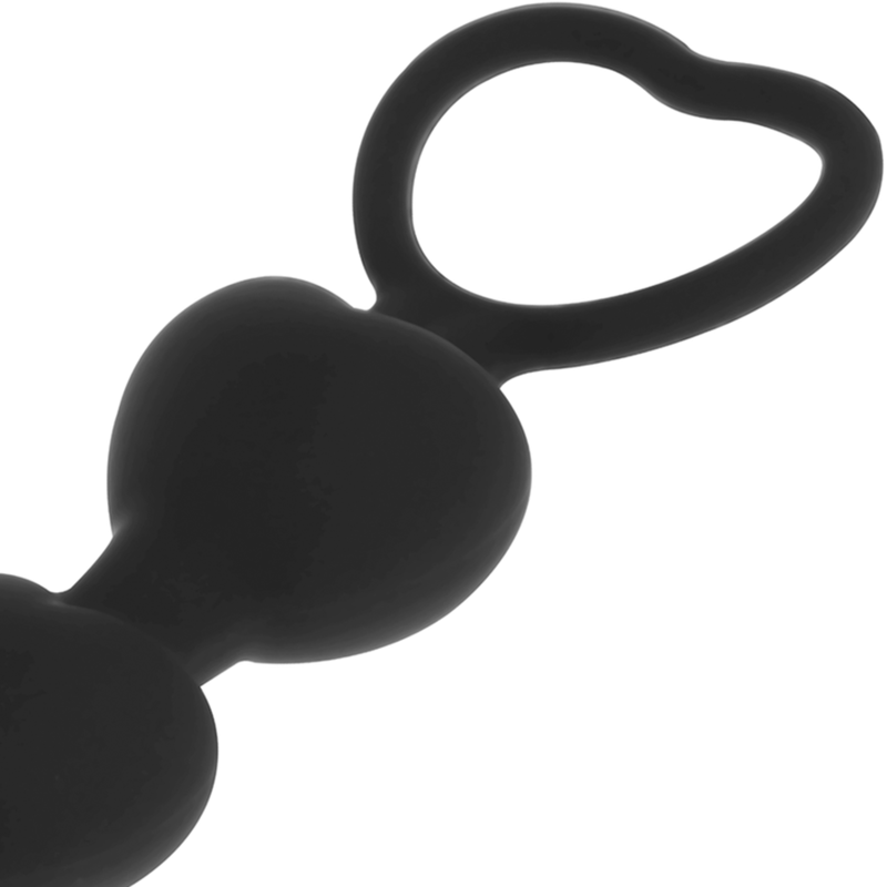 BLACKSILVER - CADEIA DE CORAÇÕES ANAL MILA 18 CM - Image 3