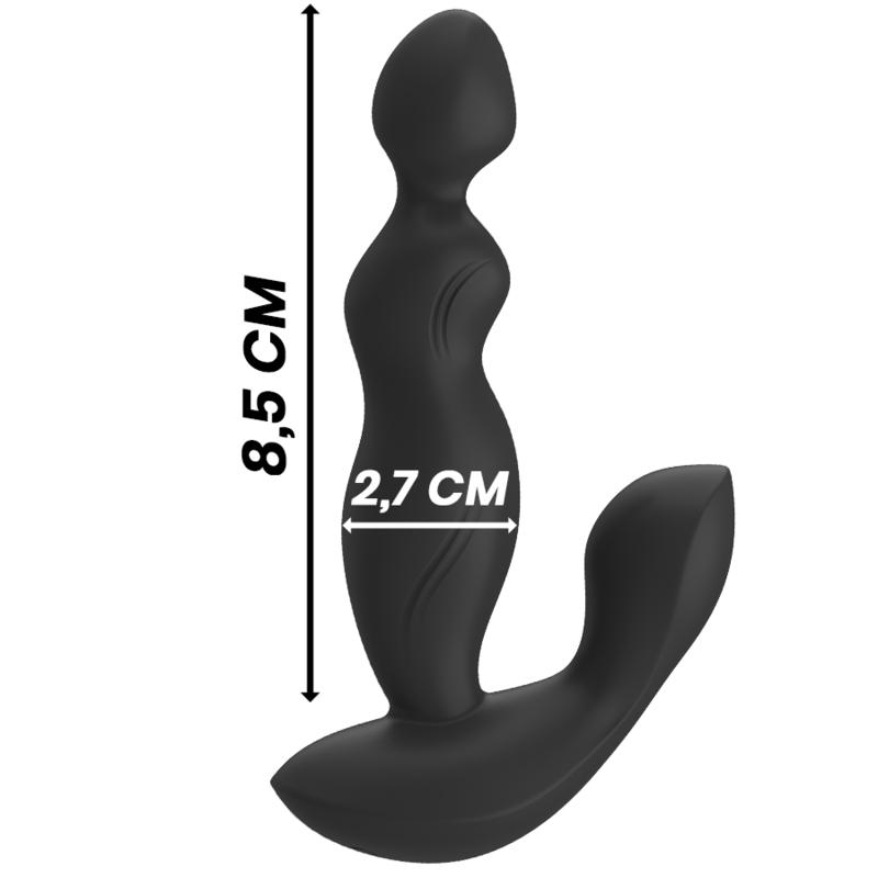 BLACKSILVER - CONTROLE REMOTO DE SILICONE CORA PLUG ANAL - Image 4