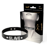 COQUETTE CHIC DESIRE - GARGANTILHA DE COURO VEGANO SLAVE
