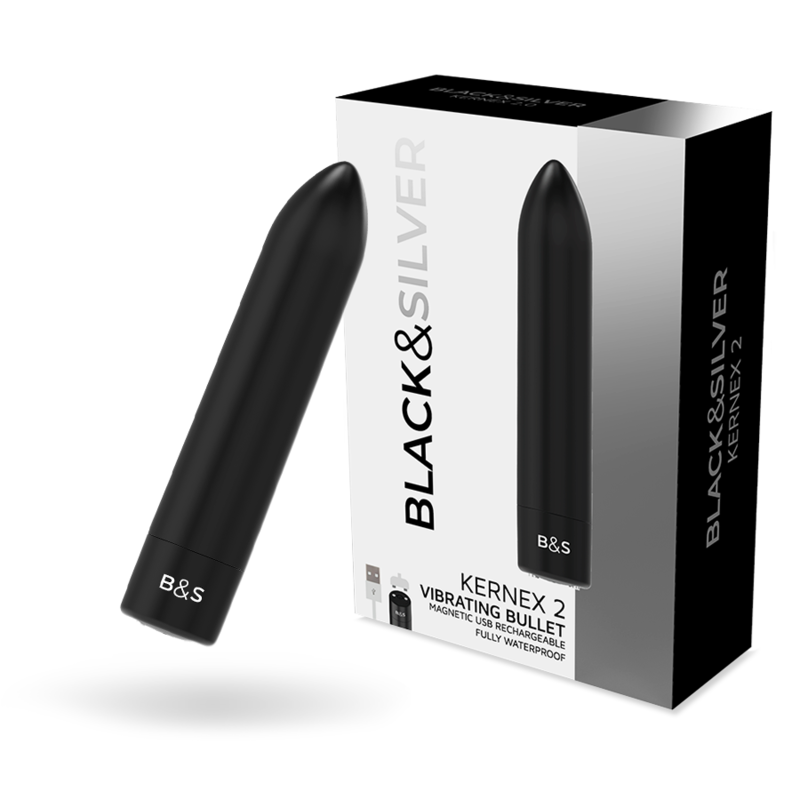 BLACKSILVER - BALA MAGNÉTICA VIBRANTE PRETA KERNEX 2 PRETA
