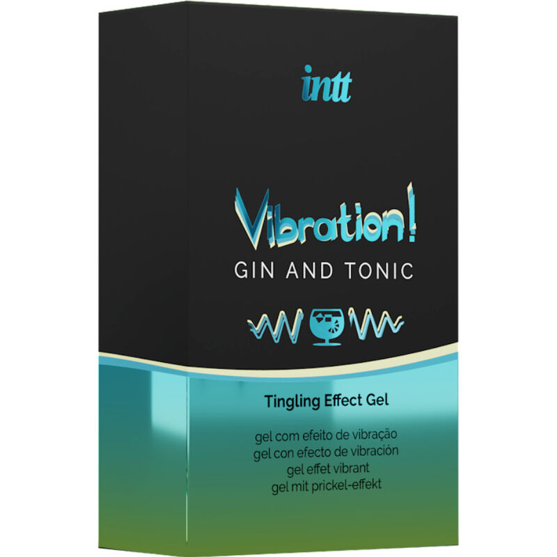 INTT - PODEROSO ESTIMULANTE ÍNTIMO LÍQUIDO VIBRADOR GEL GIN TÔNICO 15ML - Image 3
