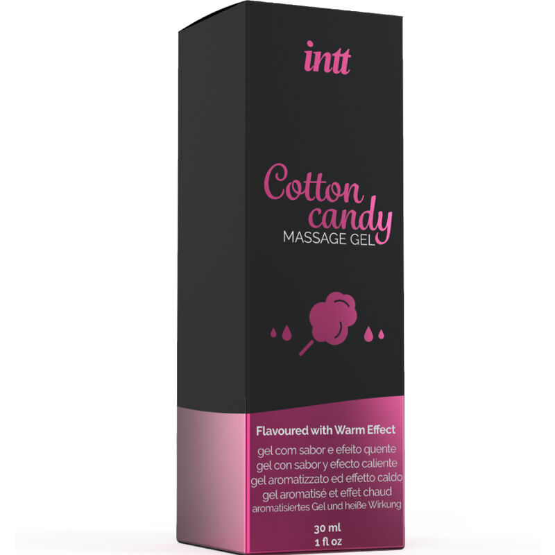 INTT MASSAGE ORAL SEX - GEL DE MASSAGEM COM SABOR ALGODÃO DOCE E EFEITO AQUECENTE - Image 3