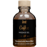INTT MASSAGE ORAL SEX - GEL DE MASSAGEM HOT EFFECT SABOR DE CAFÉ