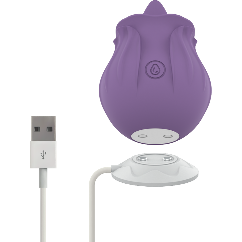 INTENSE - VIOLET CLITORIS STIMULATOR 10 VIBRATIONS LILS - Image 3
