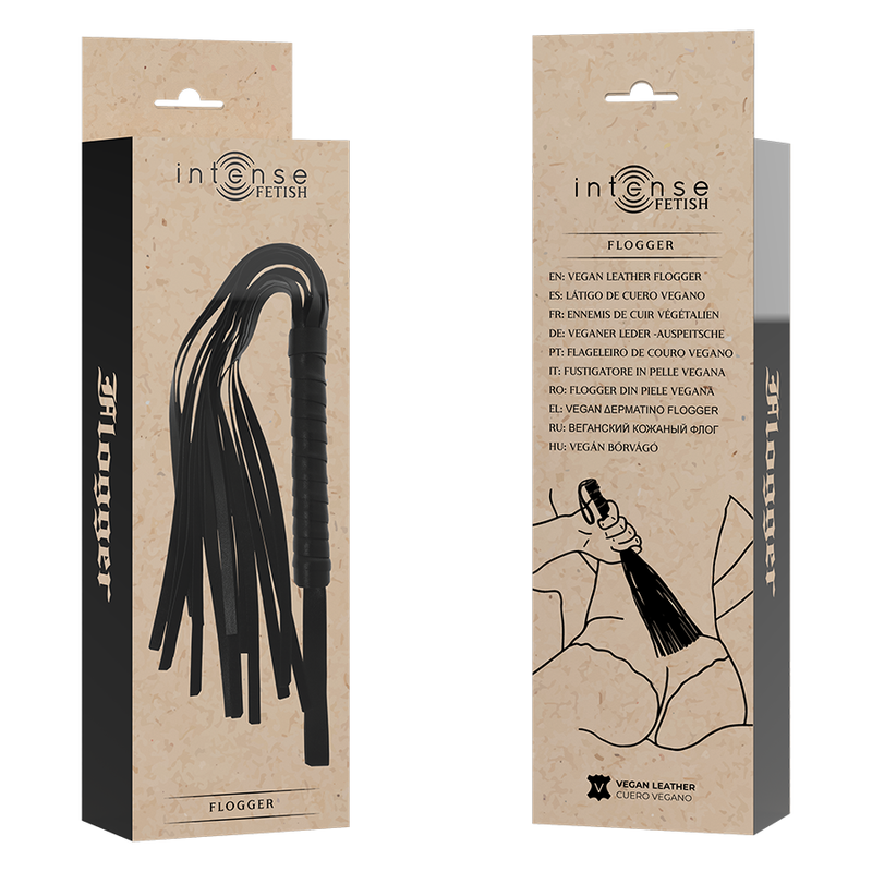 INTENSE - FETISH FLOGGER DE COURO VEGANO - Image 5