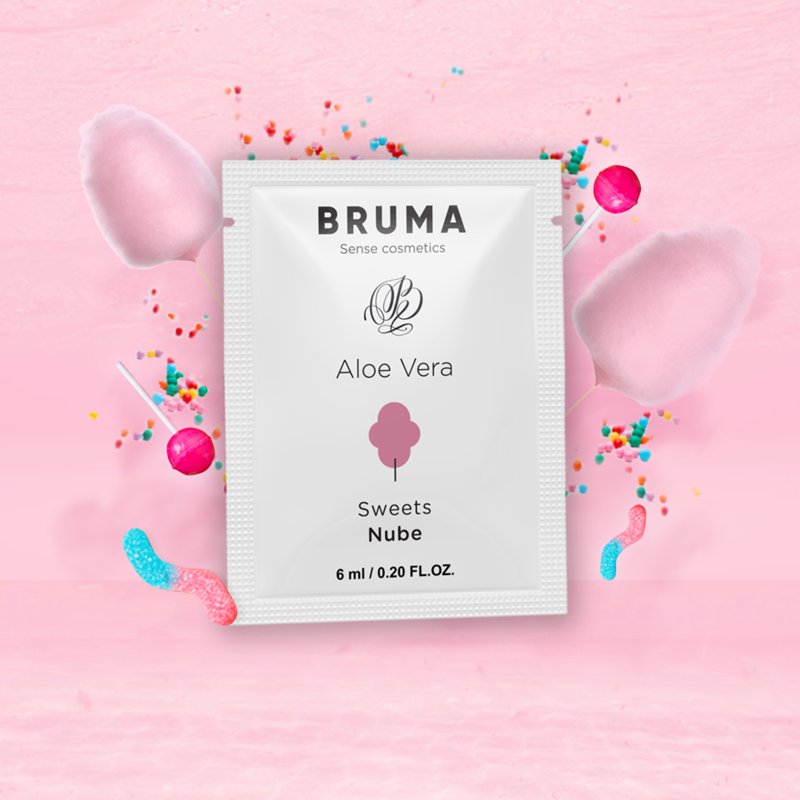 BRUMA - GEL DESLIZANTE DE ALOE VERA SABOR DOCES 6 ML - Image 4