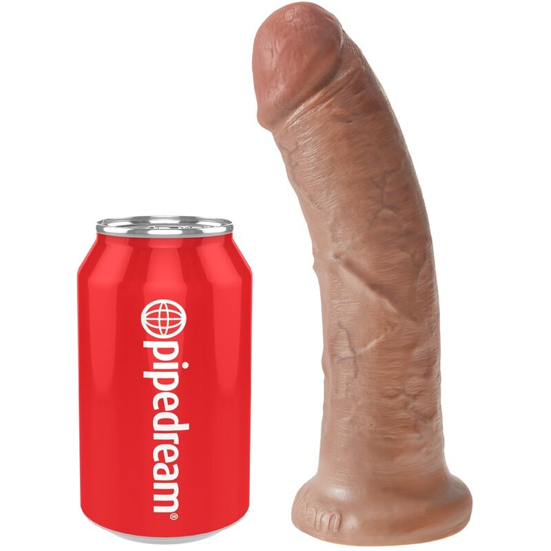 KING COCK - PÊNIS REALÍSTICO 19.5 CM CARAMELO - Image 5