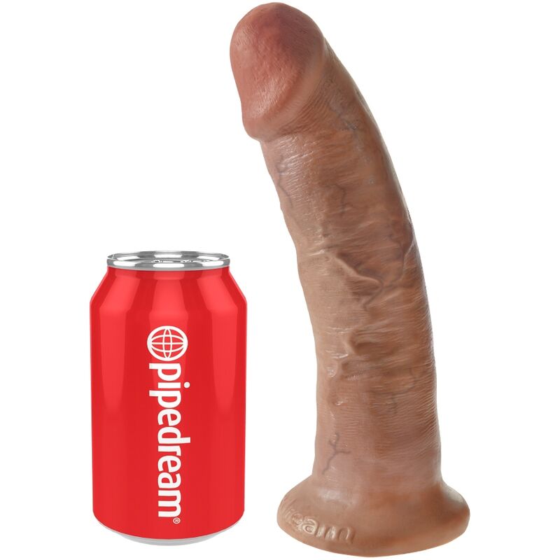 KING COCK - PÊNIS REALÍSTICO 21.7 CM CARAMELO - Image 5
