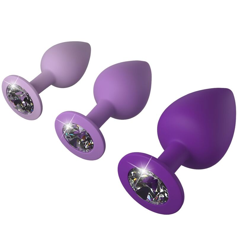 FANTASY FOR HER - CONJUNTO DE PLUG ANAL VIOLETA - Image 3
