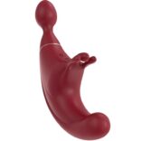 ADRIEN LASTIC - FUSION ESTIMULADOR DE CLITÓRIS TRIPLO G-SPOT VERMELHO