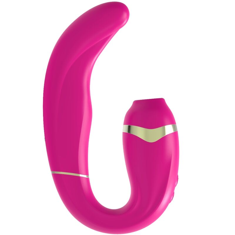 ADRIEN LASTIC - MYG SUCÇÃO DE CLITÓRIS E ESTIMULADOR DE PONTO G ROSA