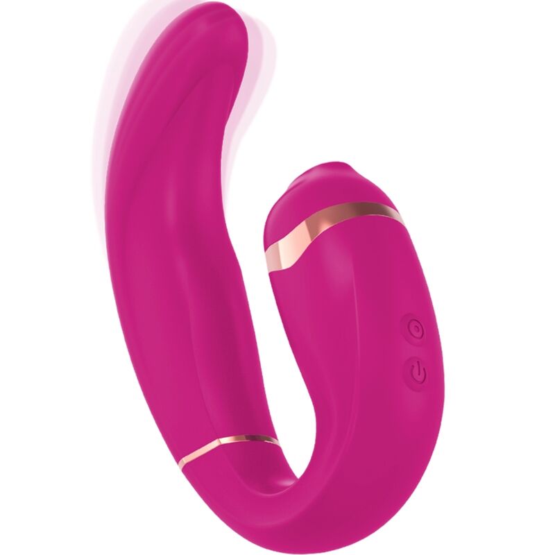 ADRIEN LASTIC - MYG SUCÇÃO DE CLITÓRIS E ESTIMULADOR DE PONTO G ROSA - Image 5