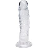 ALIVE - PÊNIS IMPÉRIO REALÍSTICO TRANSPARENTE 19,3 CM