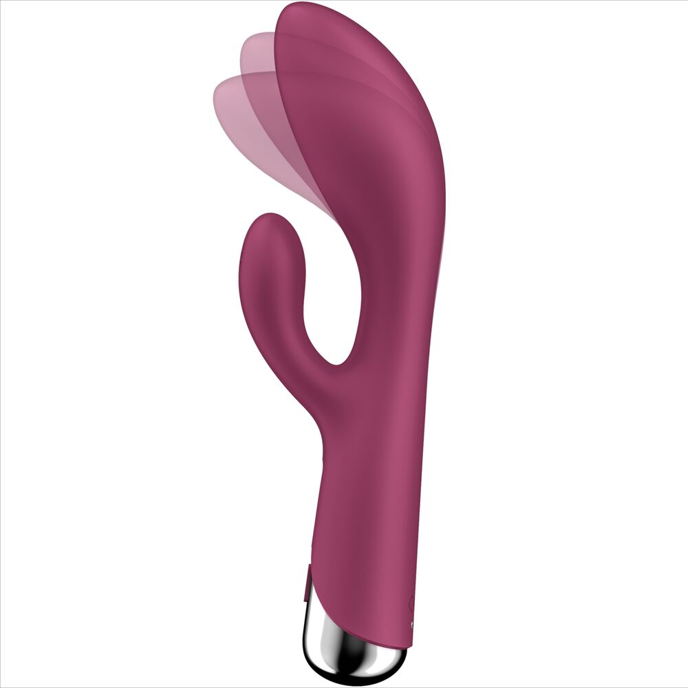 SATISFYER - SPINNING RABBIT 1 ESTIMULACION CLITORIS Y PUNTO G ROJO - Image 5