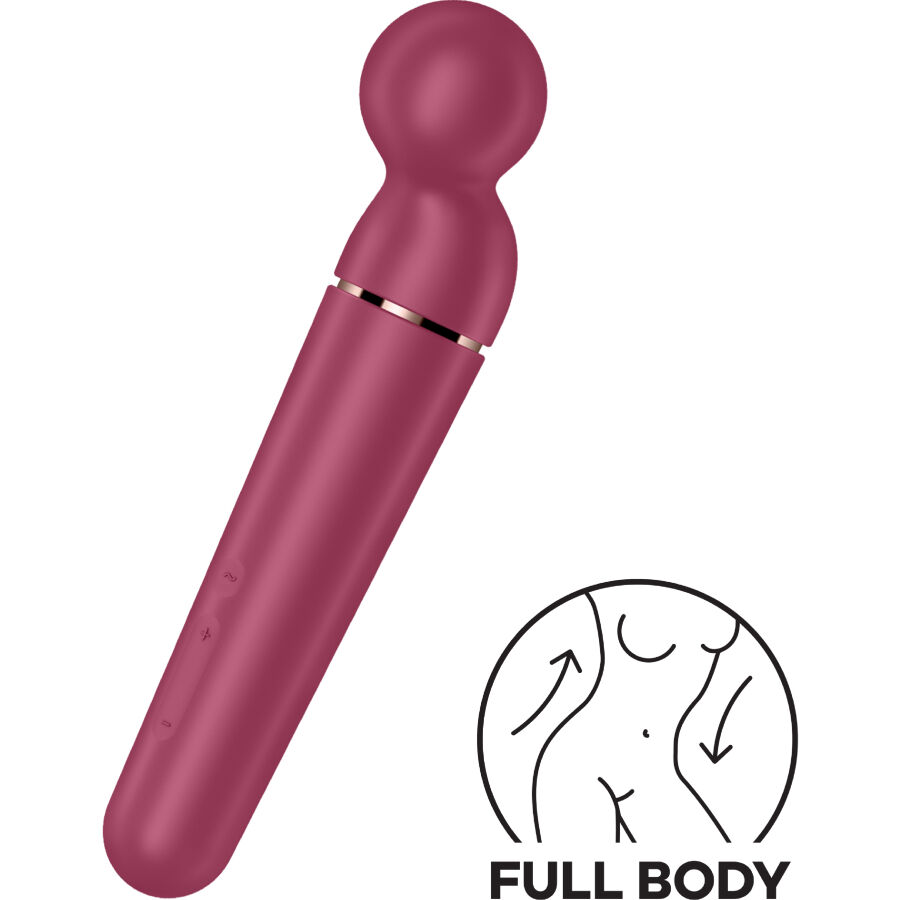 SATISFYER - PLANET WAND-ER MASAJEADOR VIBRADOR BERRY - Image 5