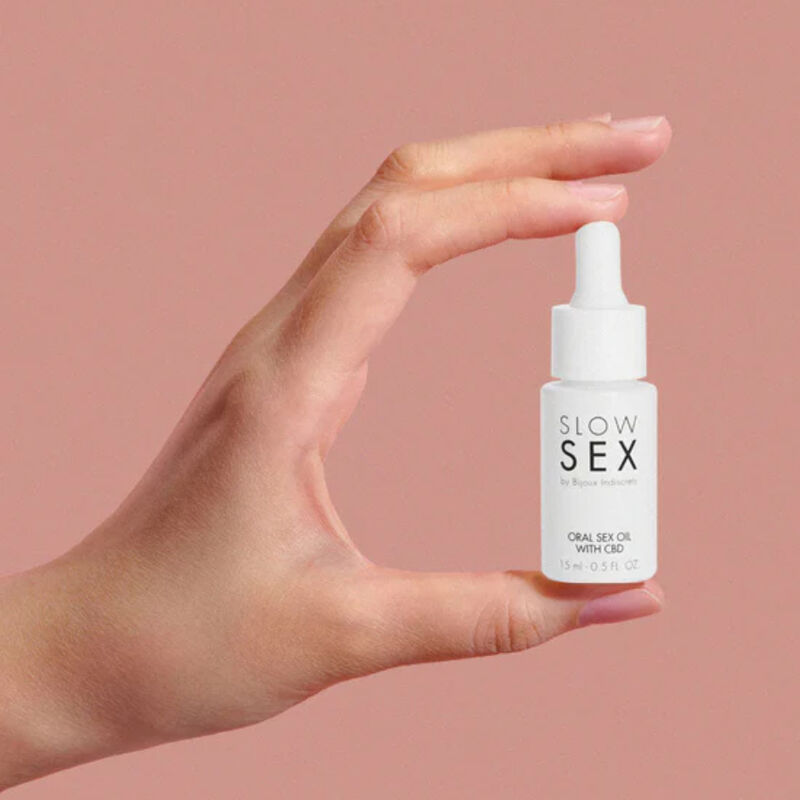 BIJOUX - SLOW SEX ÓLEO DE SEXO ORAL COM CBD 15 ML - Image 3