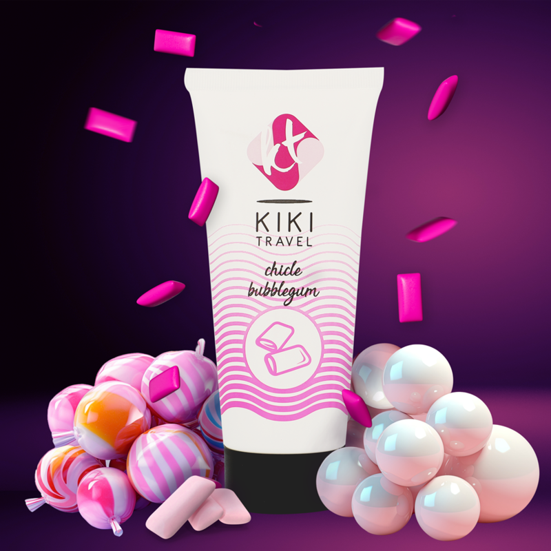 KIKÍ TRAVEL - GOMA DE MORANGO LUBRIFICANTE 50 ML - Image 5