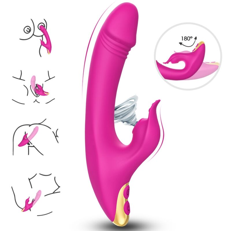 ARMONY - LOVE CLITORIS PONTO G VENTOSA FÚCSIA