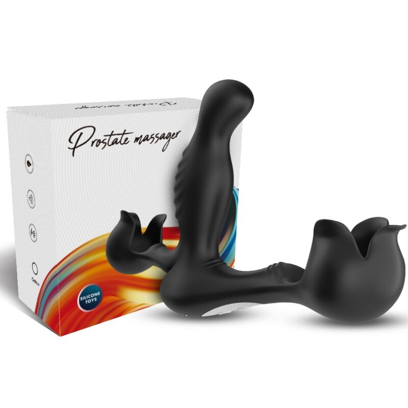 ARMONY - VIBRADOR SURROUND ANAL E ESTIMULADOR TESTICULOS CONTROLE REMOTO PRETO - Image 4