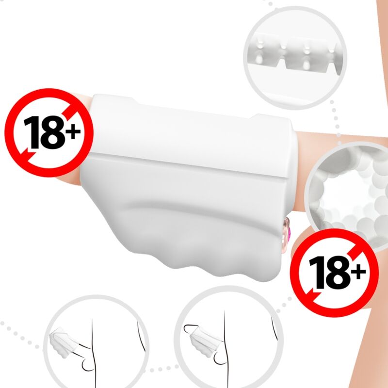 ARMONY - MASTER MASTURBADOR E VIBRADOR BRANCO - Image 4