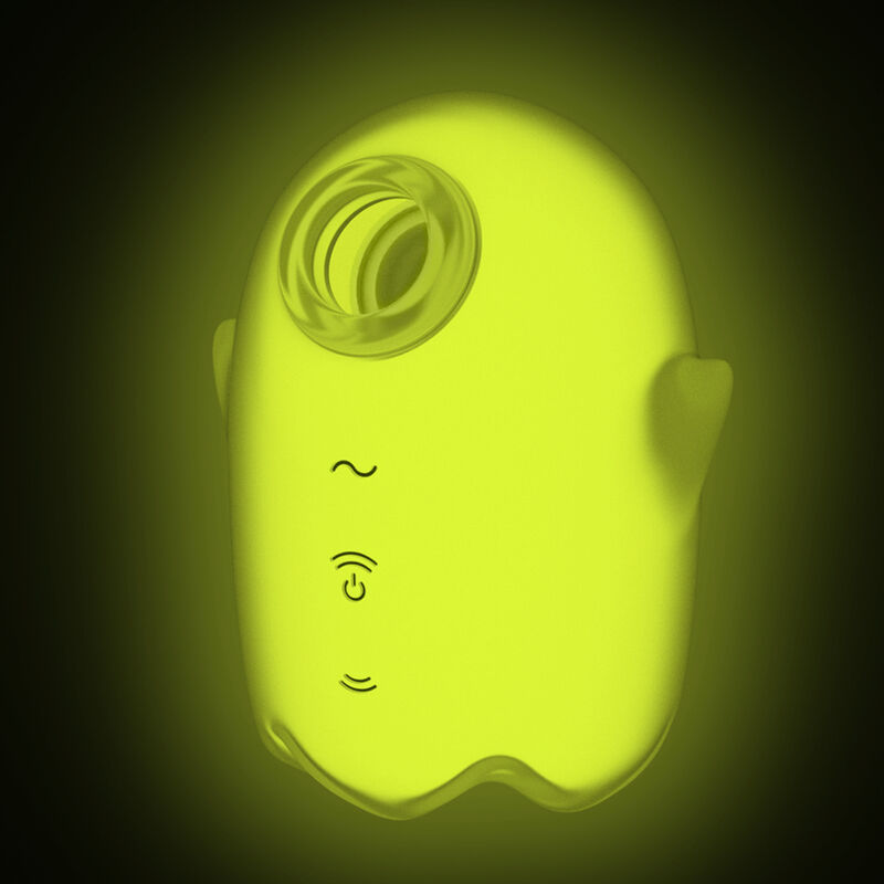 SATISFYER - GLOWING GHOST AIR PULSE VIBRADOR AMARILLO - Image 5