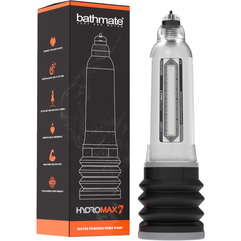 BATHMATE - HYDROMAX 7 BOMBA DE AUMENTO DO PÉNIS TRANSPARENTE - Image 2